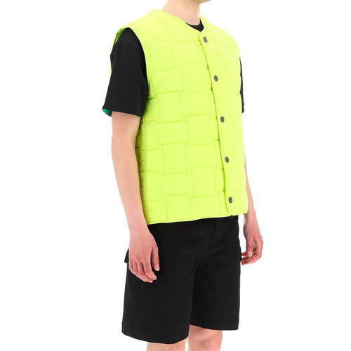 Gilet sans manches bicolore en polyamide Bottega Veneta