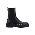 Bottes Chelsea Valentino Garavani en veau noir