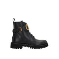 Valentino Garavani Bottines à lacets en veau noir