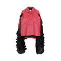 Maison Margiela Capes en cuir multicolores