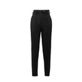 Prada Black Virgin Wool Casual Trousers