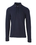 Polo Armani Exchange en coton bleu