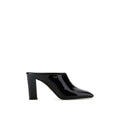 Mules Prada en veau noir
