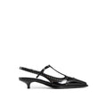 Escarpins Miu Miu en veau noir à talons hauts