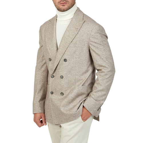 Manteau Brunello Cucinelli en Cachemire Beige