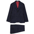 Costume deux pièces en laine bleu Brunello Cucinelli