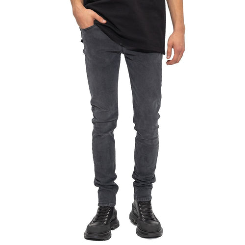 Jean skinny Alexander McQueen en coton noir