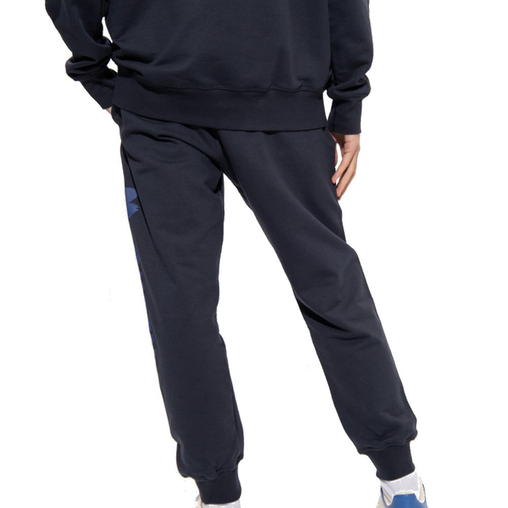 Alexander McQueen Blue Cotton Joggers