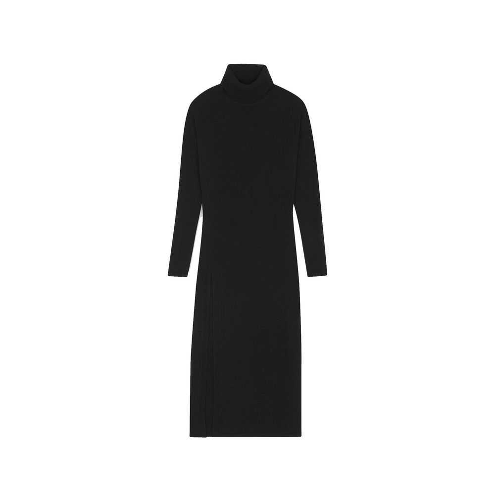 Robe décontractée Saint Laurent en cachemire noir