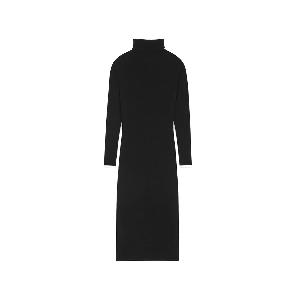 Robe décontractée Saint Laurent en cachemire noir