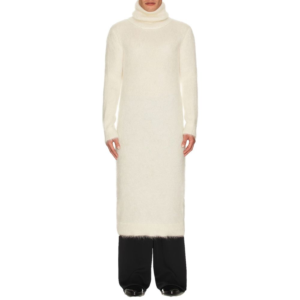 Sweat-shirt Saint Laurent en mohair blanc