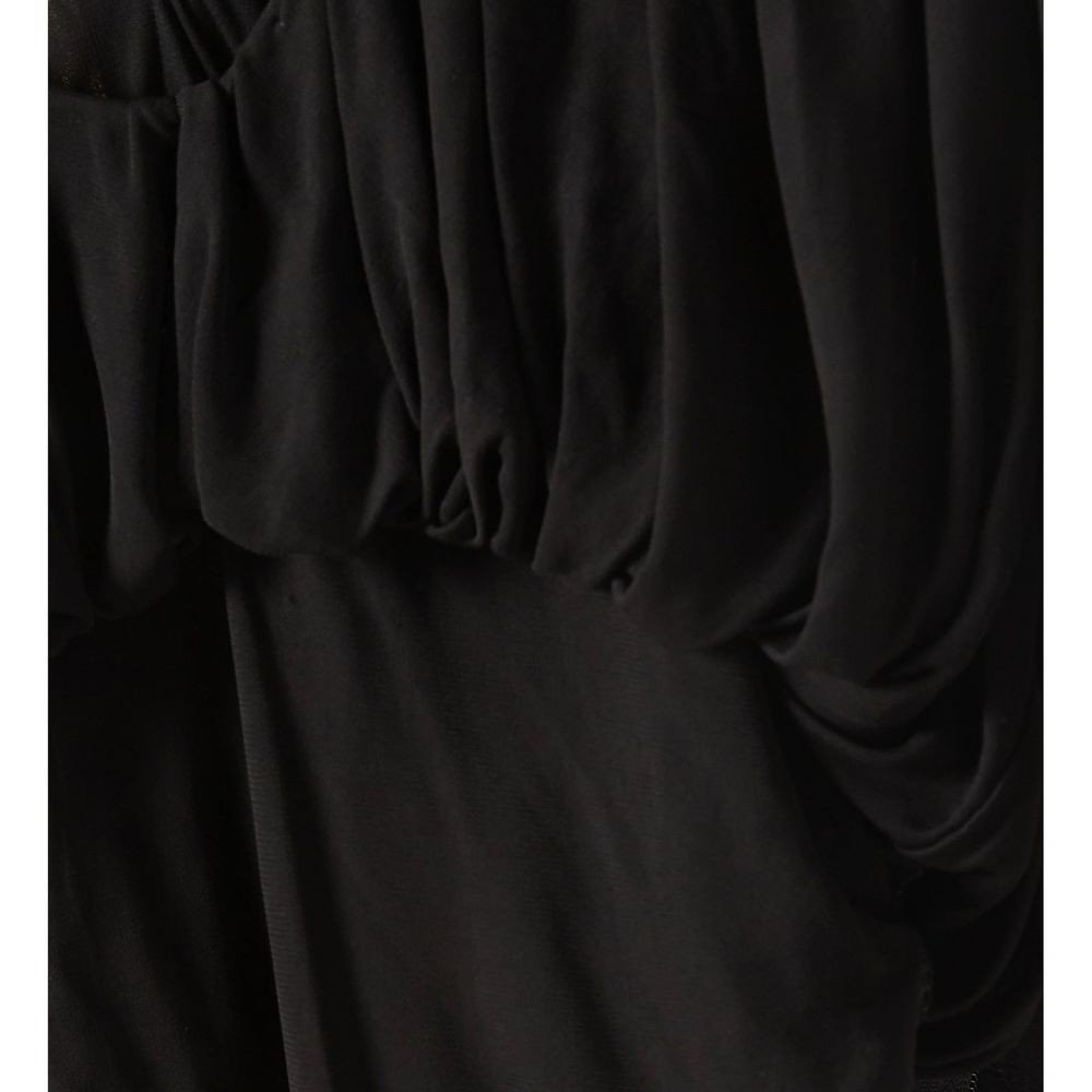 Robe de Cocktail Saint Laurent Noire en Viscose