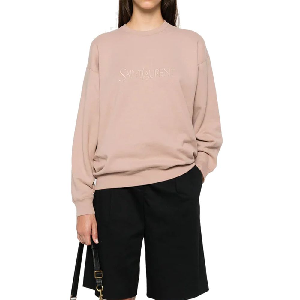 Sweat-shirt Saint Laurent en coton multicolore