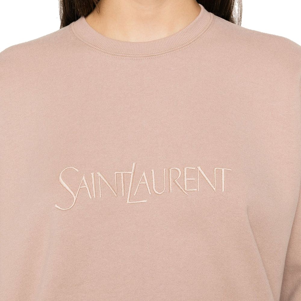 Sweat-shirt Saint Laurent en coton multicolore
