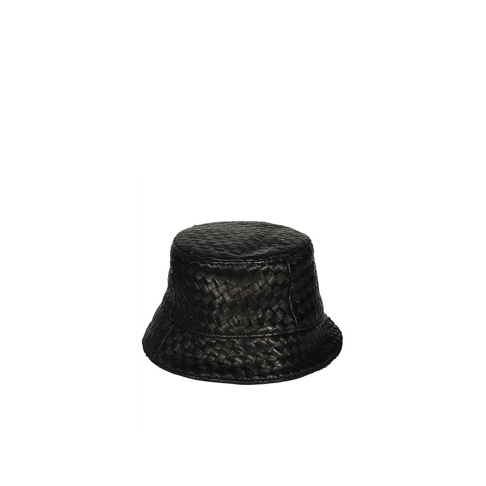 Bob Bottega Veneta en cuir d'agneau noir
