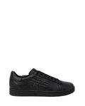 Baskets basses en polyester noir EA7 Emporio Armani