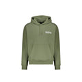 Sweat à capuche bicolore en coton Balmain
