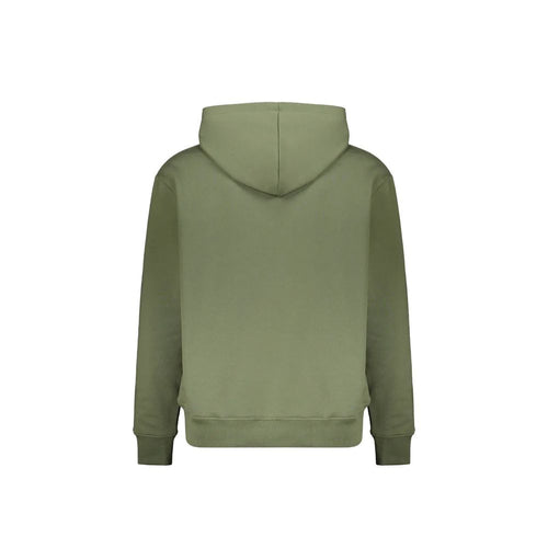 Sweat à capuche bicolore en coton Balmain