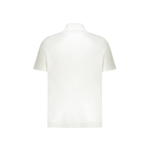 Polo Balmain en coton blanc