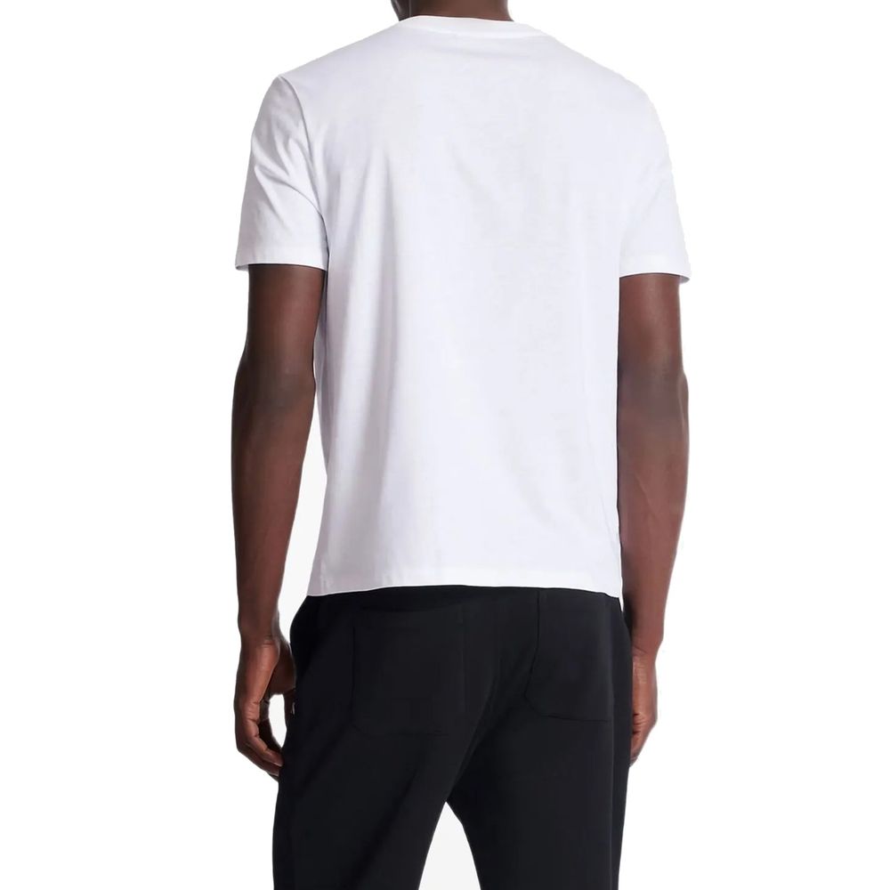 T-Shirt Balmain en Coton Blanc