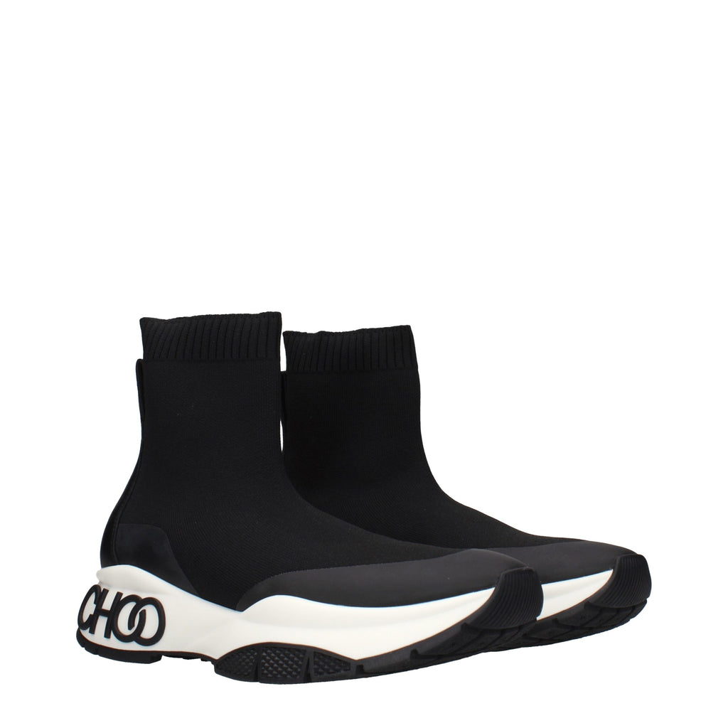 Bottines Jimmy Choo en tissu noir