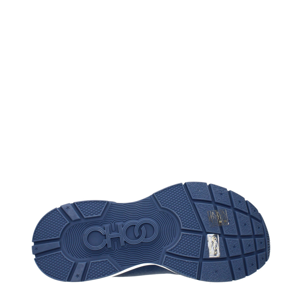 Bottines Jimmy Choo en tissu bleu