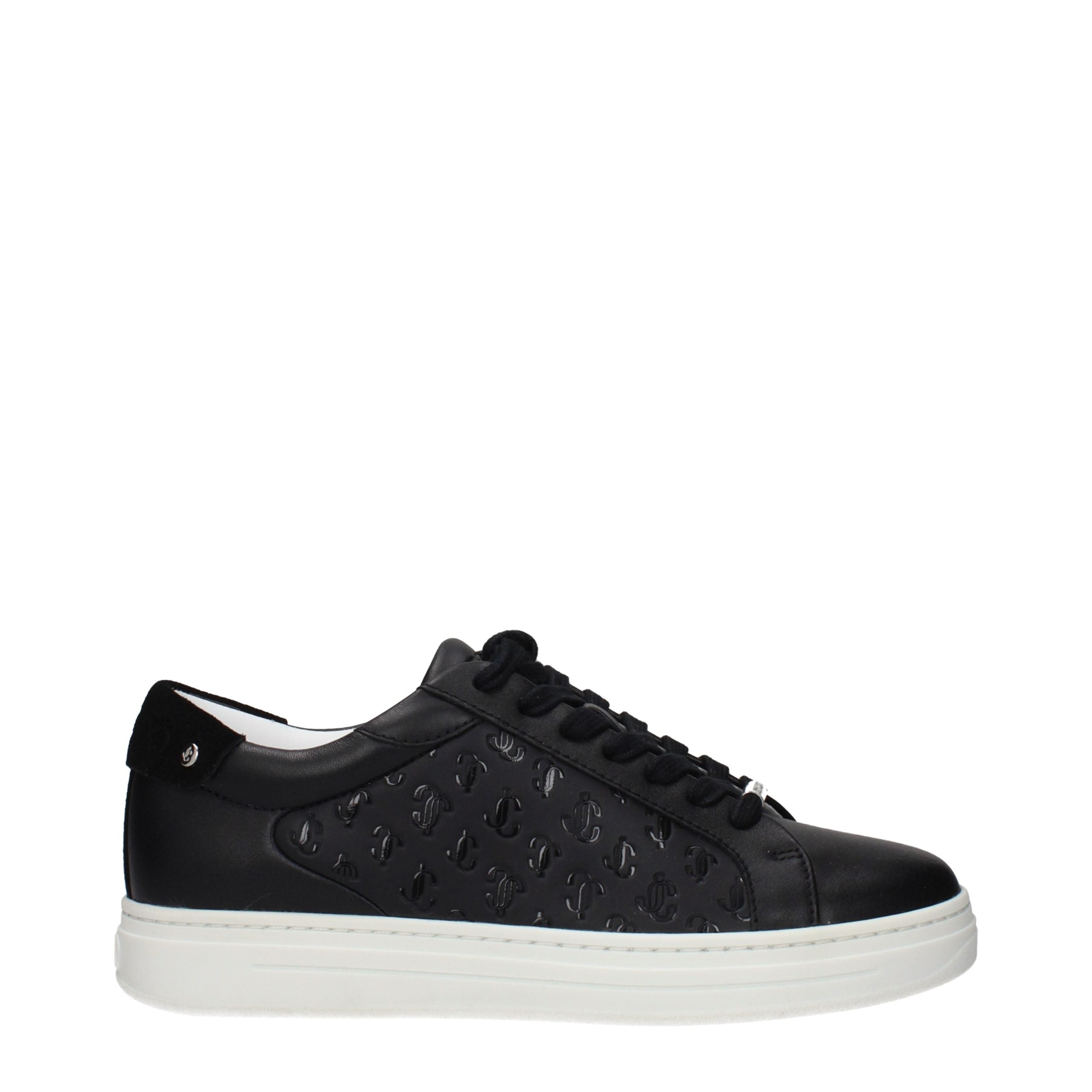 Baskets basses Jimmy Choo en cuir noir