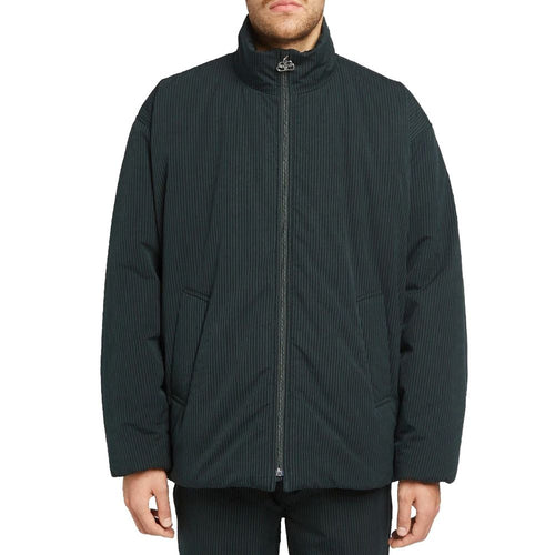 Veste longue Balenciaga en coton noir