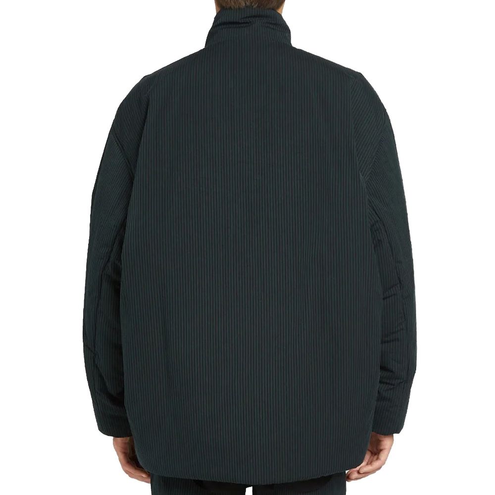 Veste longue Balenciaga en coton noir