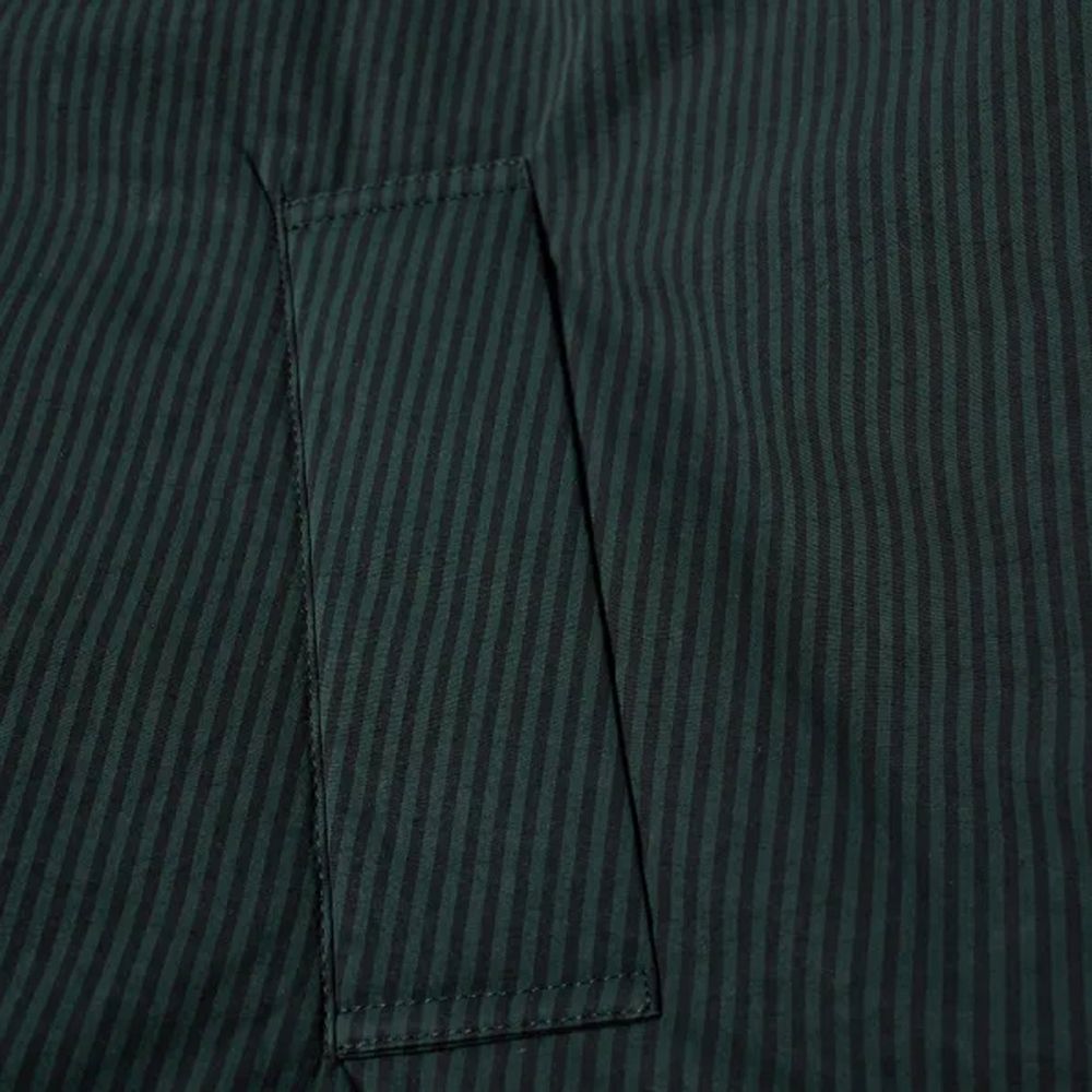 Veste longue Balenciaga en coton noir