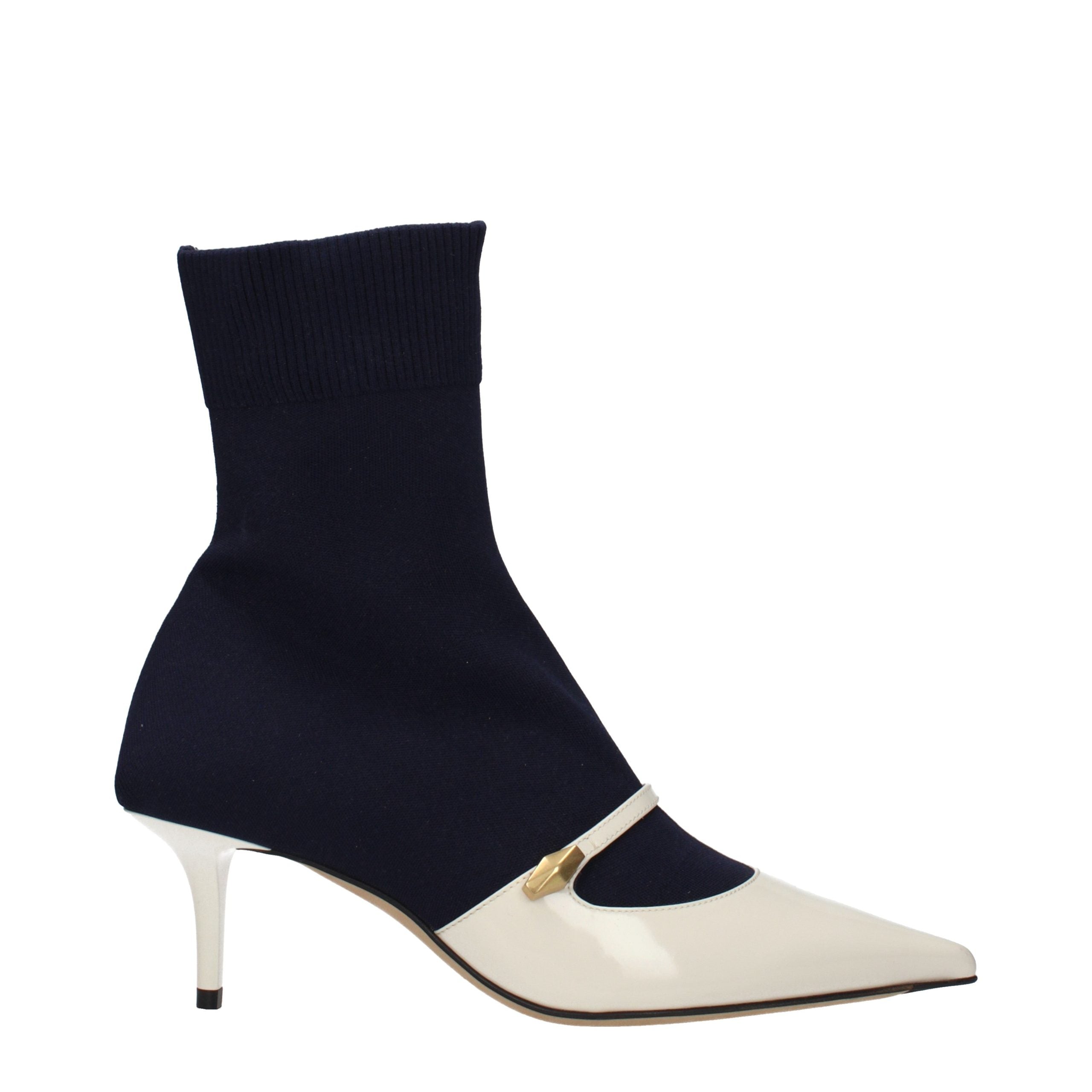 Bottines Jimmy Choo en tissu bleu