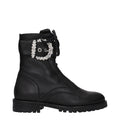 Bottines Jimmy Choo en cuir noir