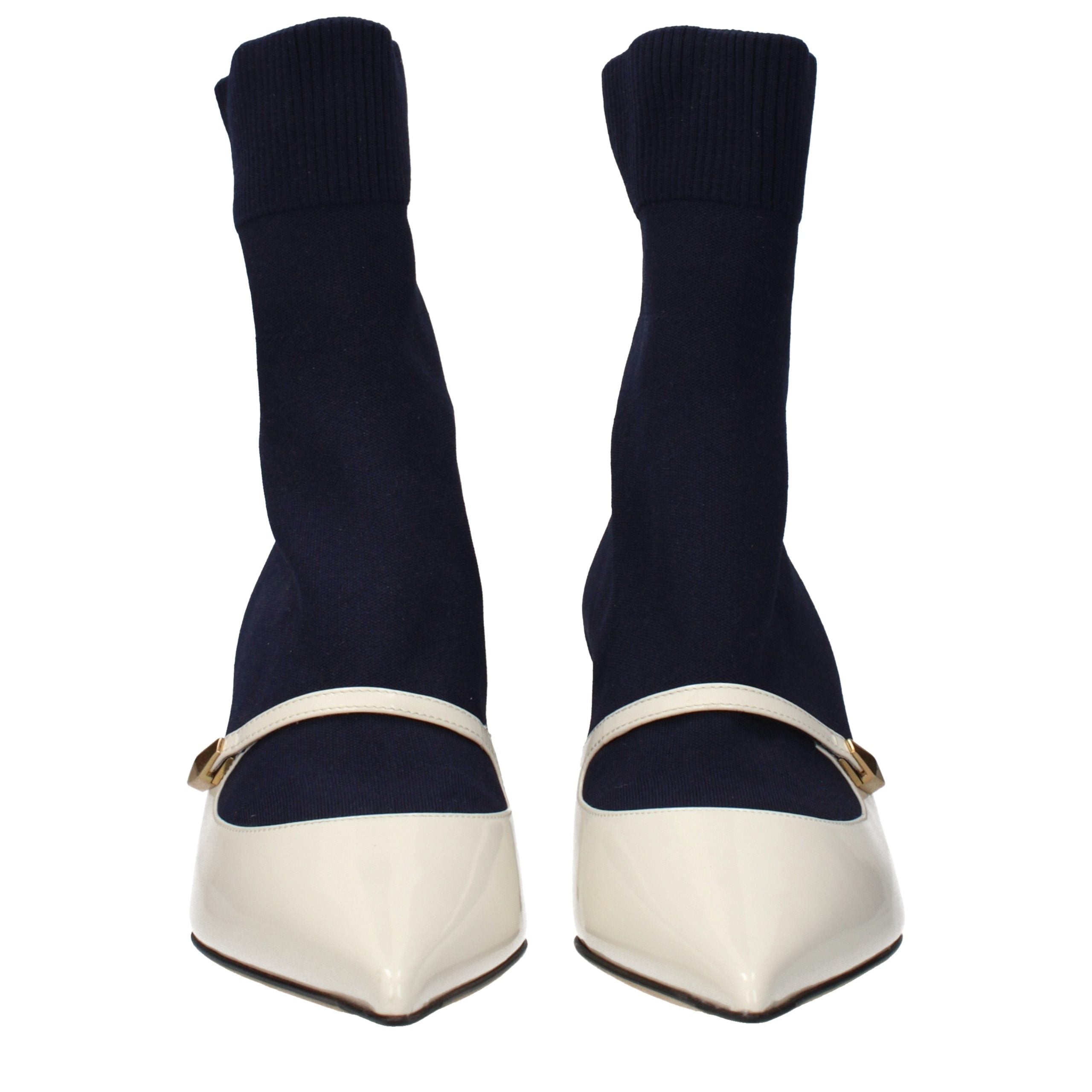 Bottines Jimmy Choo en tissu bleu