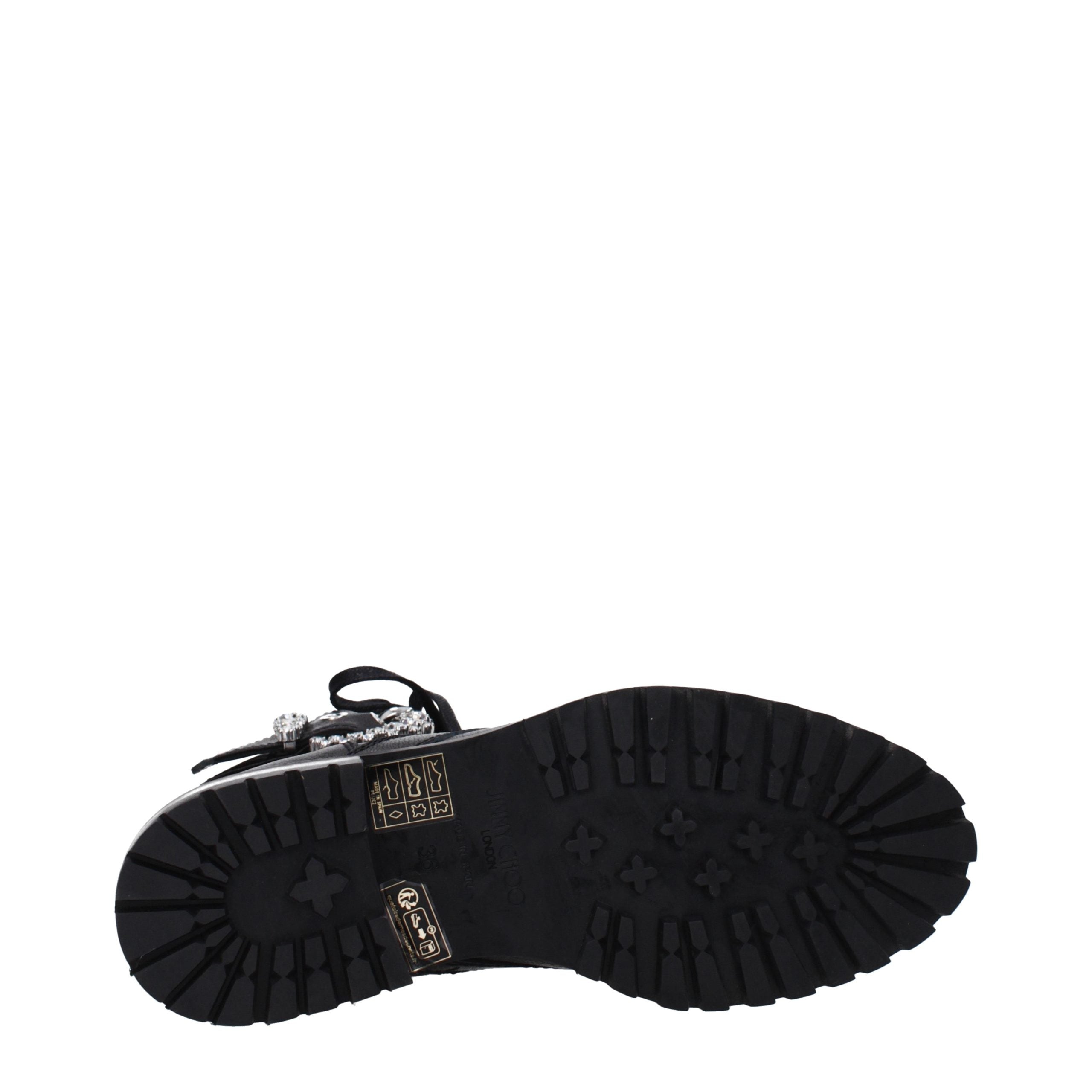 Bottines Jimmy Choo en cuir noir