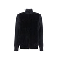 Manteau en fourrure d'agneau noire Loewe