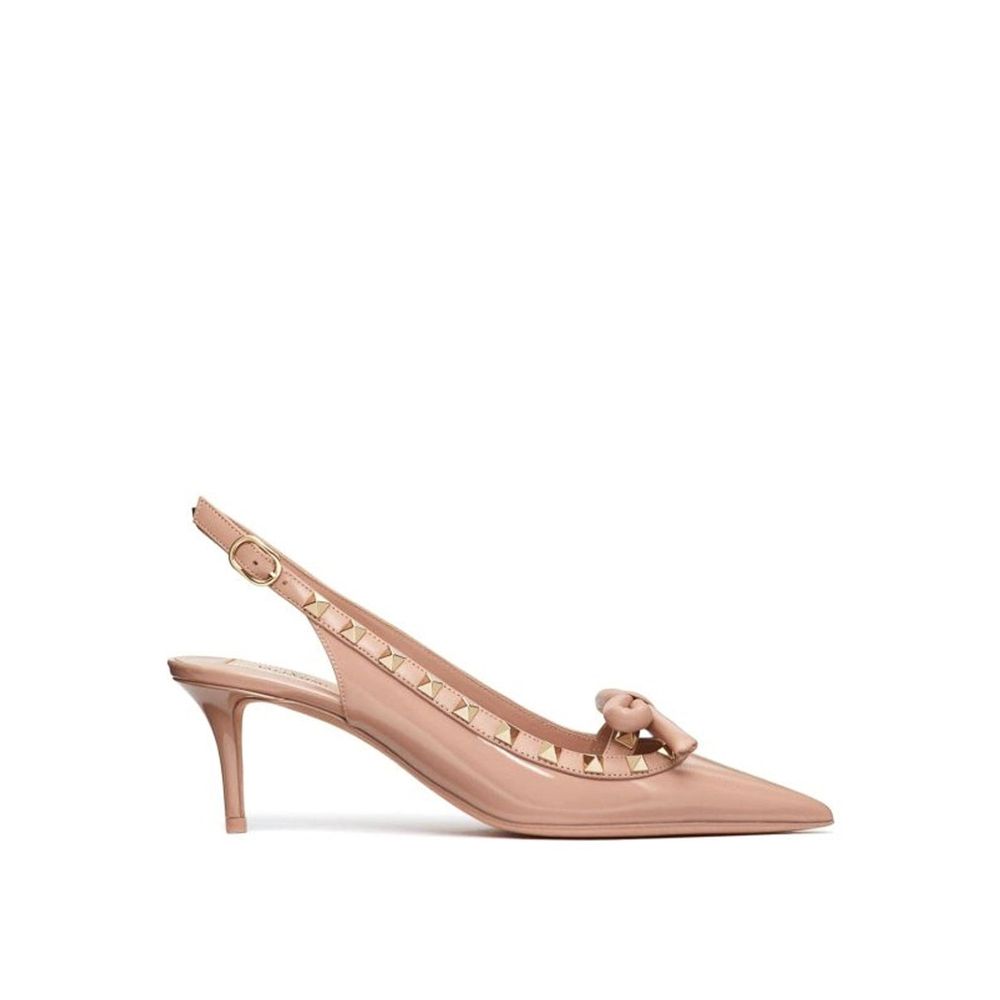 Escarpins à talon haut Valentino Garavani en veau beige