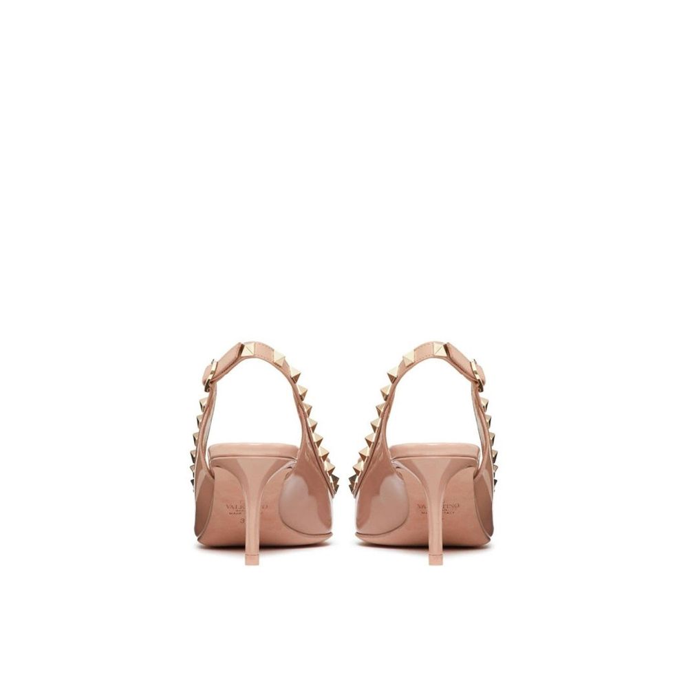 Escarpins à talon haut Valentino Garavani en veau beige