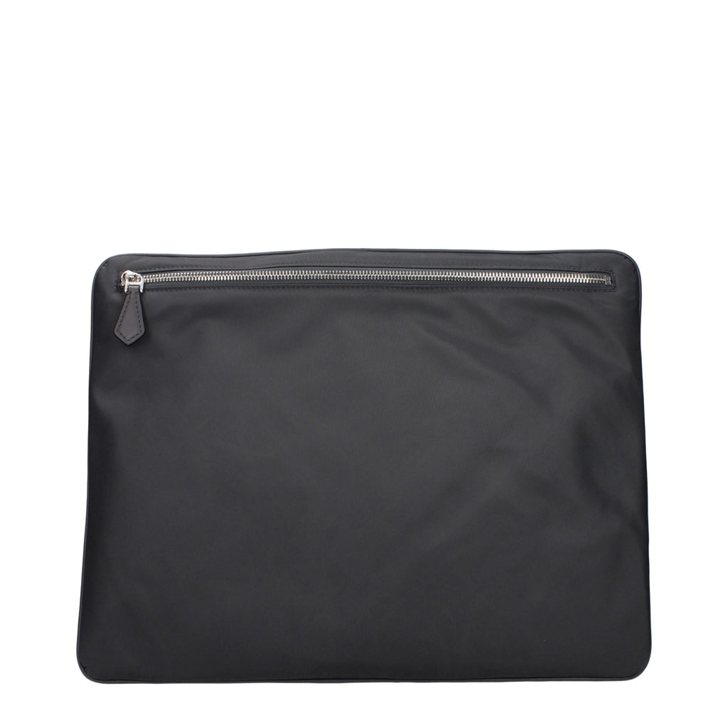 Pochette en tissu gris Dolce & Gabbana