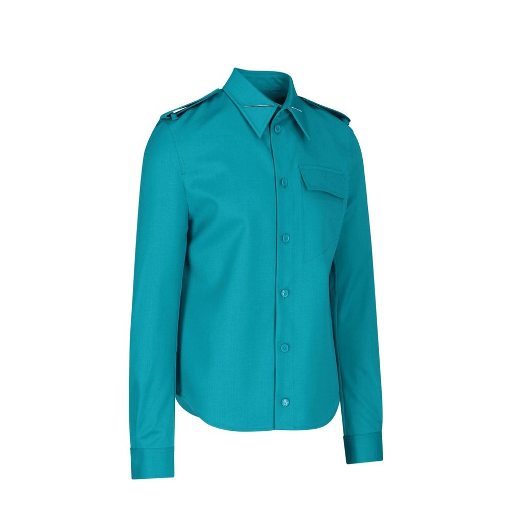 Chemise habillée Bottega Veneta bicolore en élasthanne