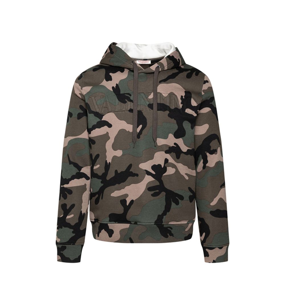 Sweat-shirt bicolore en coton Valentino Garavani