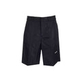 Shorts bermudas Valentino Garavani en nylon noir