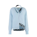 Cardigan Fendi en cachemire bleu