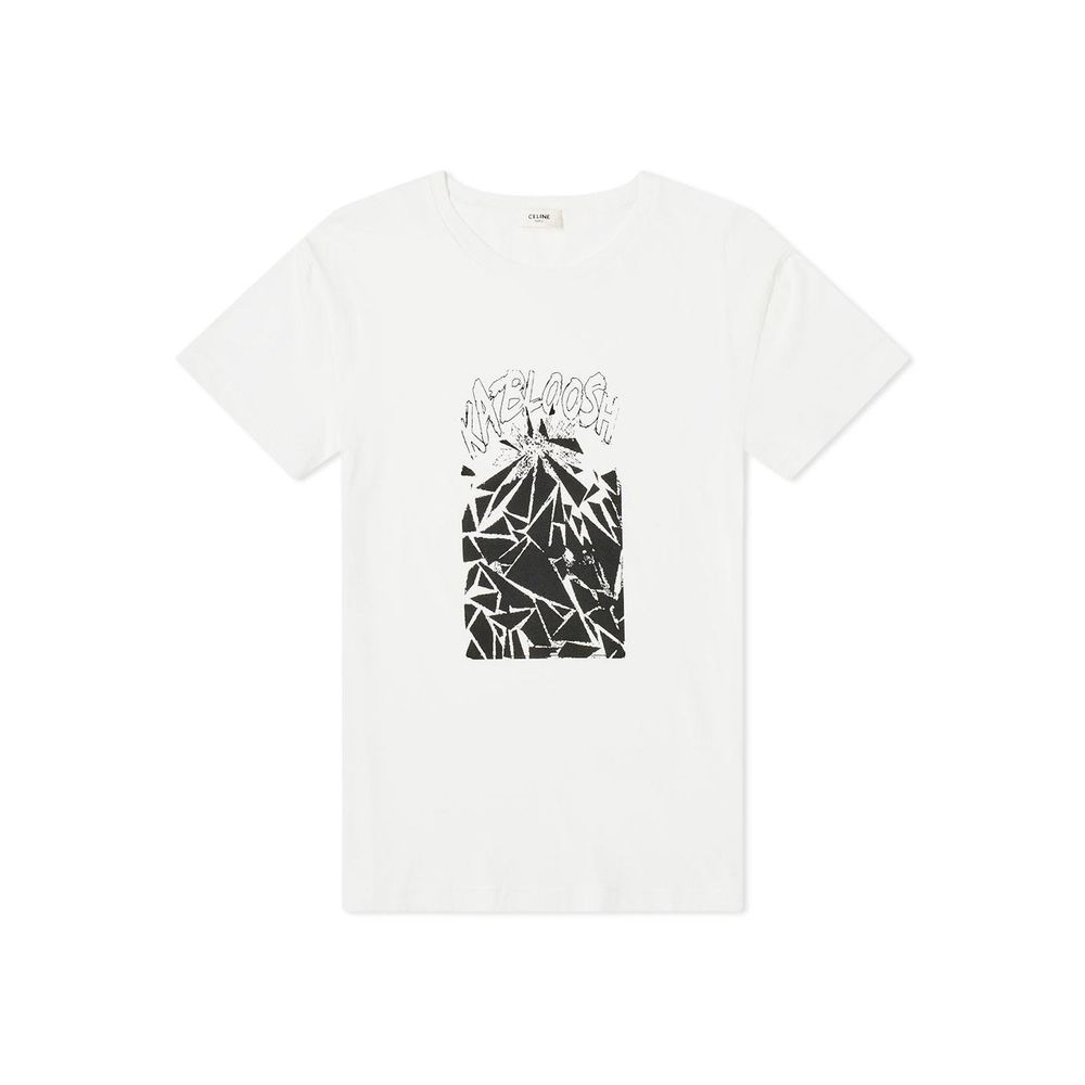 T-shirt Céline en coton blanc