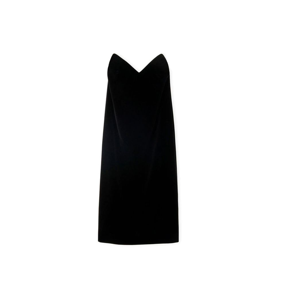 Robe de cocktail Loewe en coton noir