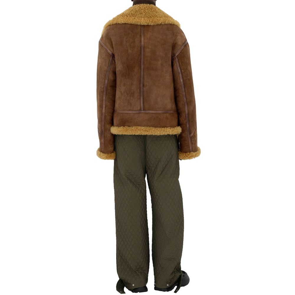 Pantalon décontracté bicolore en polyamide Burberry