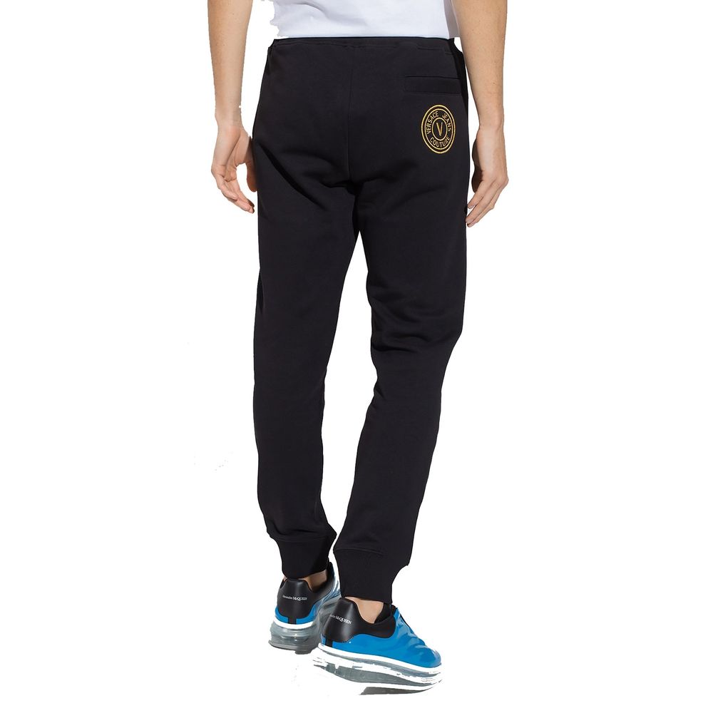 Jogging Versace Jeans en coton noir