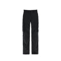 Pantalon cargo Celine en coton noir