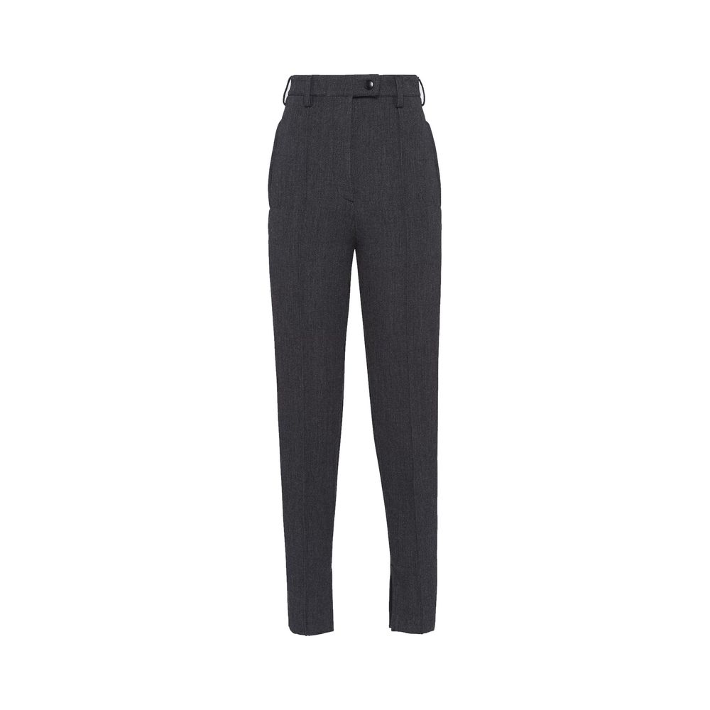 Pantalon Prada gris en élasthanne