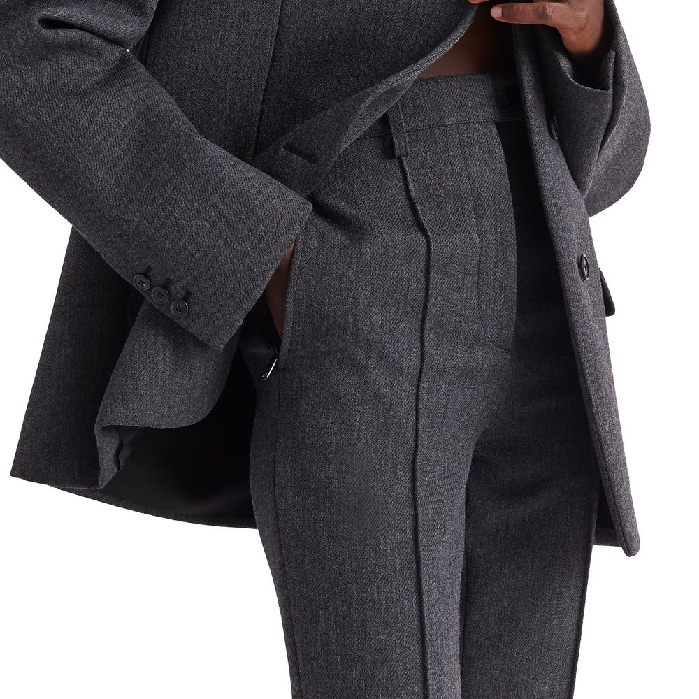Pantalon Prada gris en élasthanne