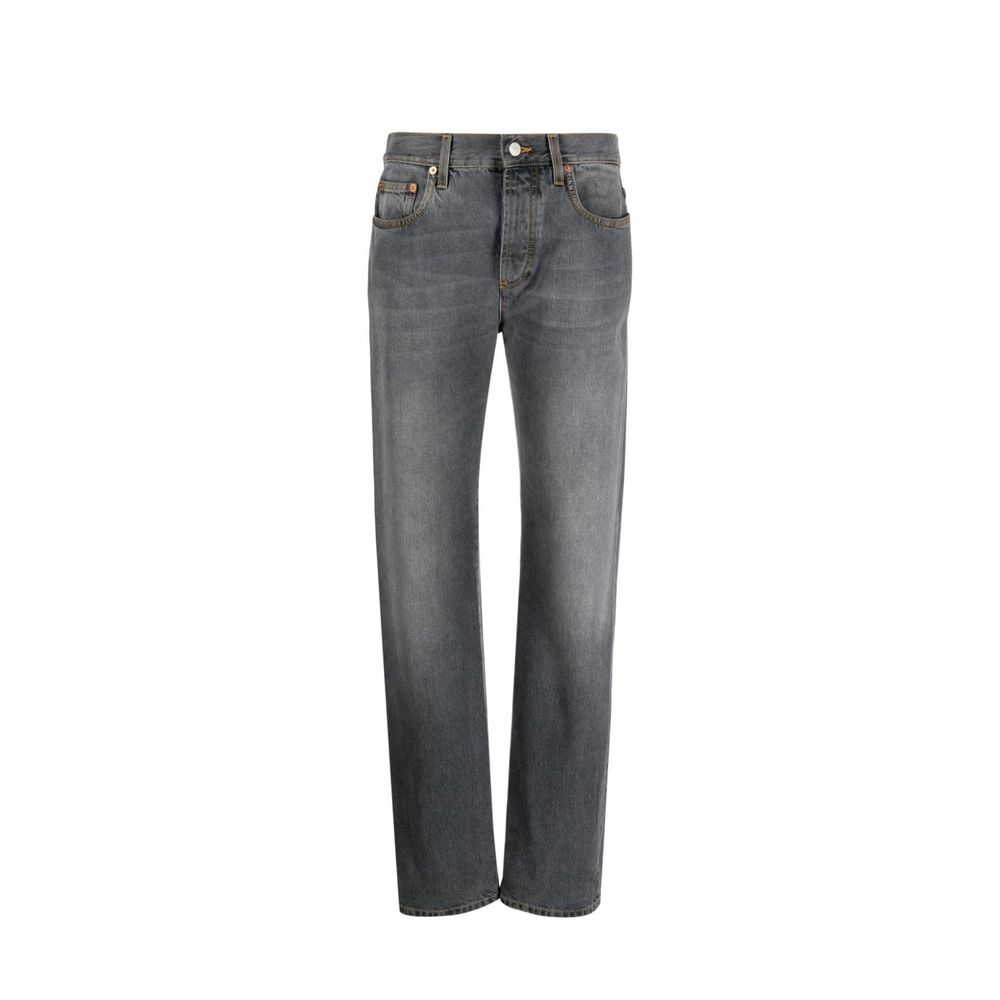 Jean décontracté Gucci en coton gris